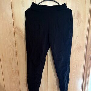 Black Ponte Cigarette Pants by Vixen by Micheline Pitt